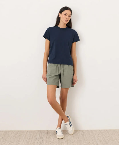 soft-slub essential crewneck tee