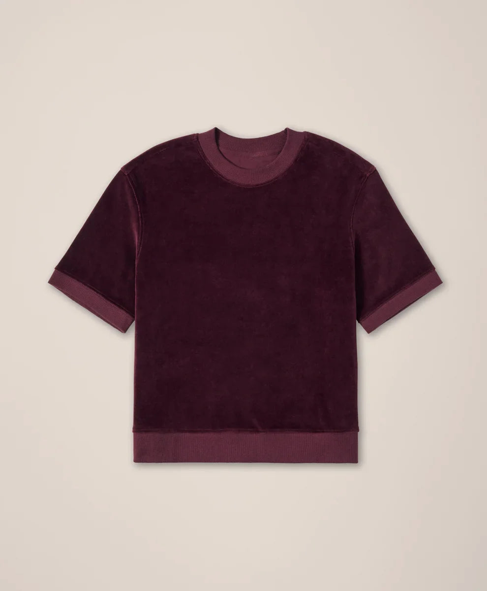 clearance pure velour sweatshirt tee