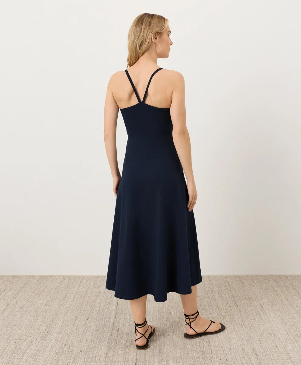fit & flare midi dress