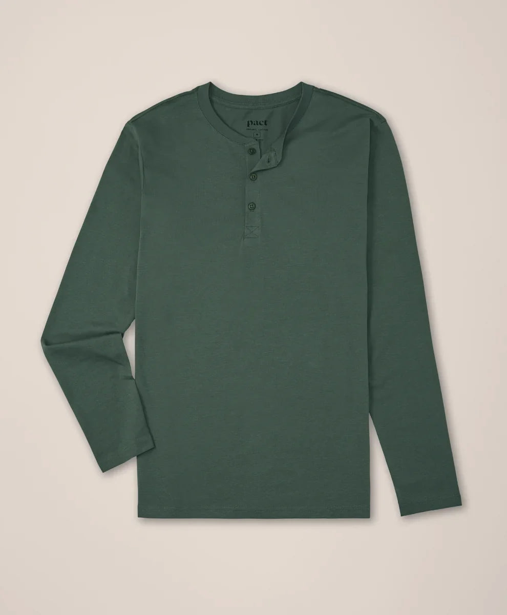 softspun long sleeve henley