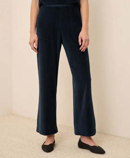 clearance pure velour wide leg pant