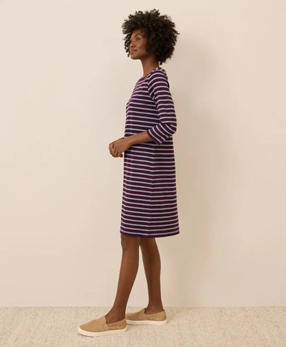 clearance softspun boat neck dress