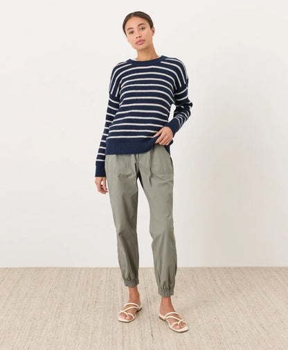 clearance stretch poplin jogger