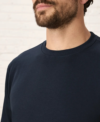 brushed fleece crew sweatshirt