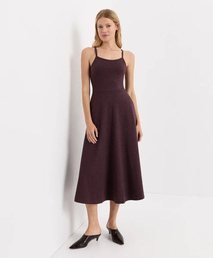 fit & flare midi dress