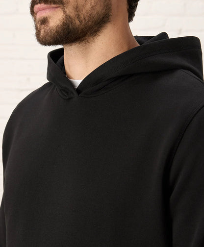 brushed fleece pullover hoodie