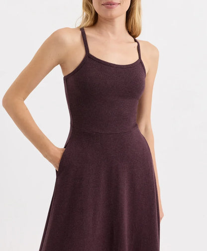 fit & flare midi dress