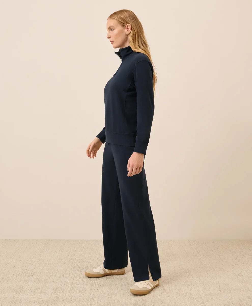 clearance cloudknit wide leg pant