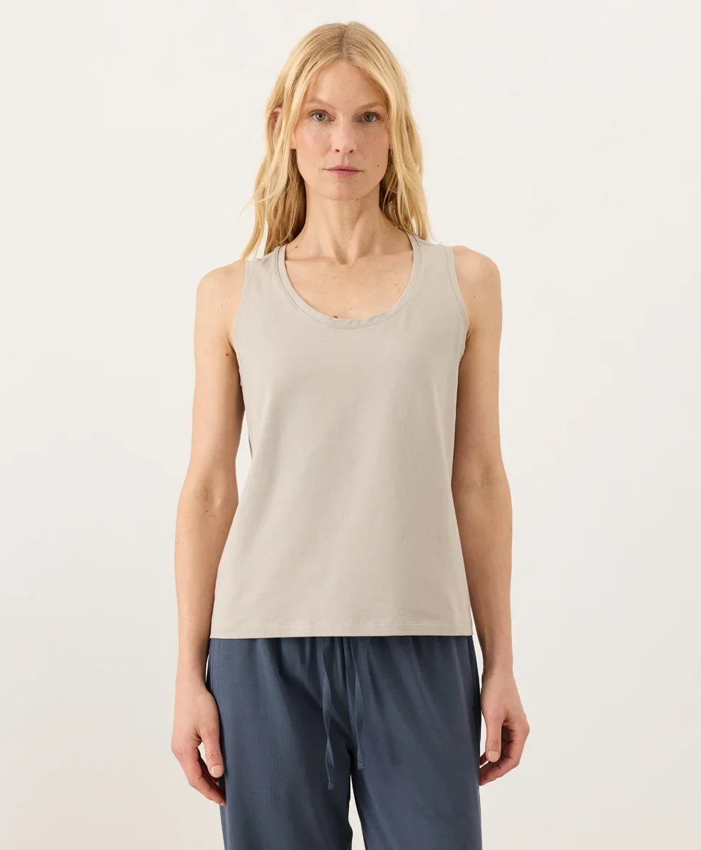 luxe essential scoop neck tank