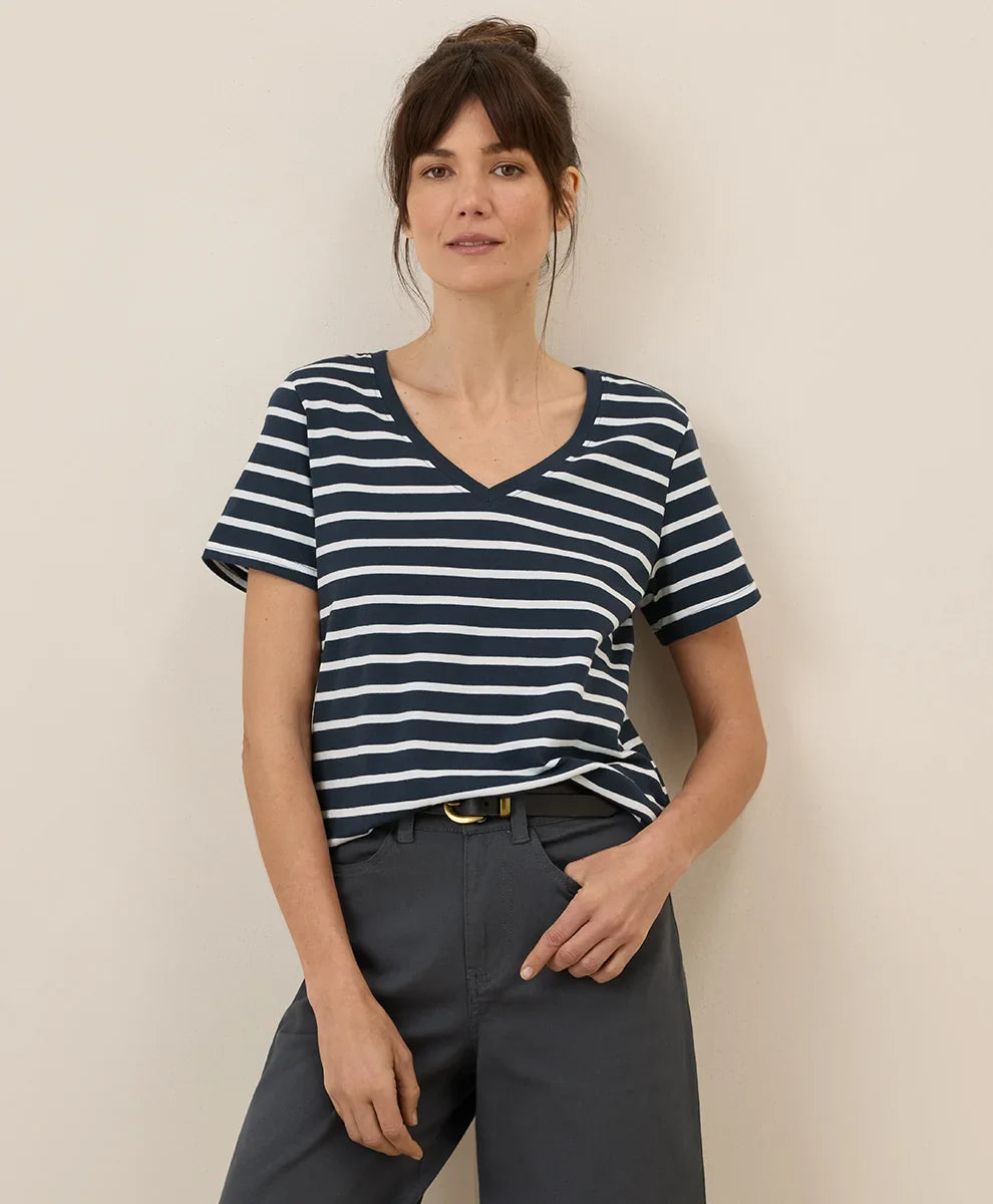 clearance softspun v-neck tee
