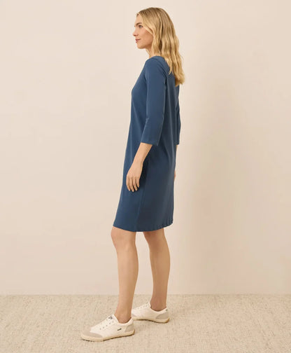 clearance softspun boat neck dress