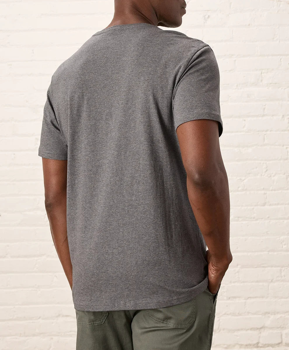 softspun essential pocket crew tee