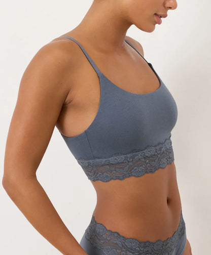 lace modern scoop bralette