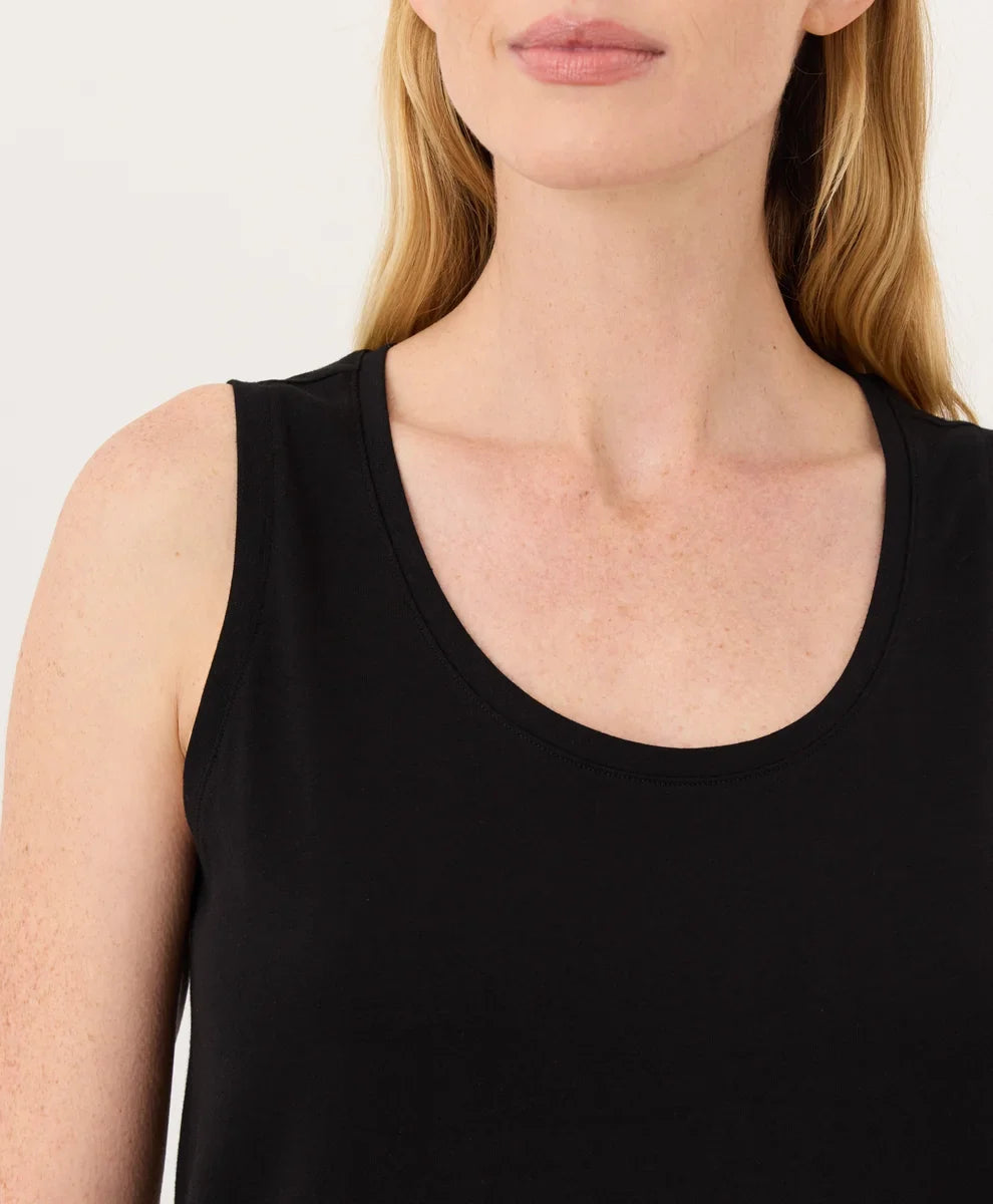 luxe essential scoop neck tank