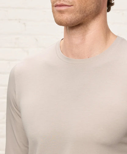 luxe essential slim long sleeve tee
