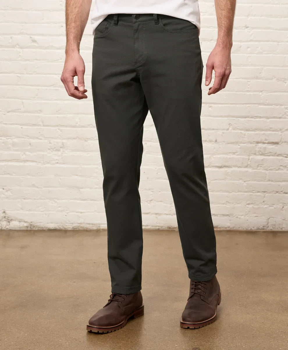 stretch twill 5-pocket pant