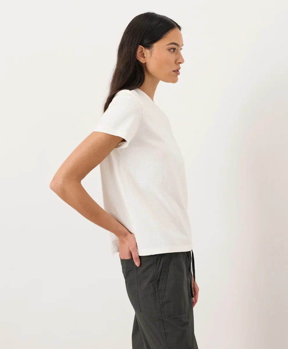 clearance soft-slub essential crewneck tee