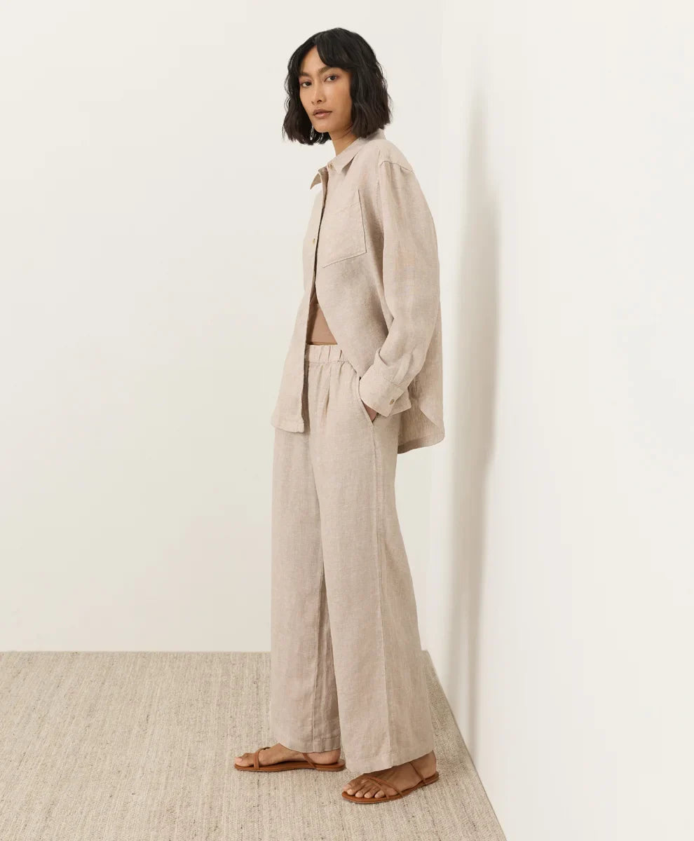 clearance linen easy trouser pant