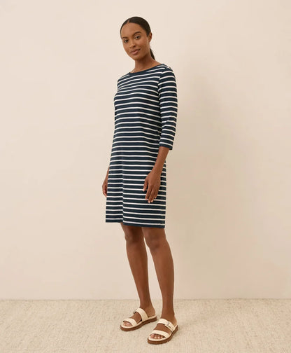 clearance softspun boat neck dress