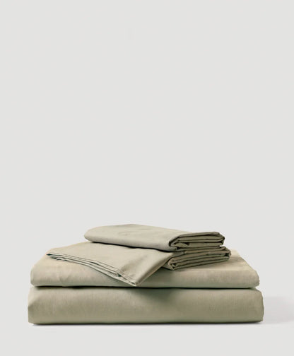 organic room service sateen sheet set