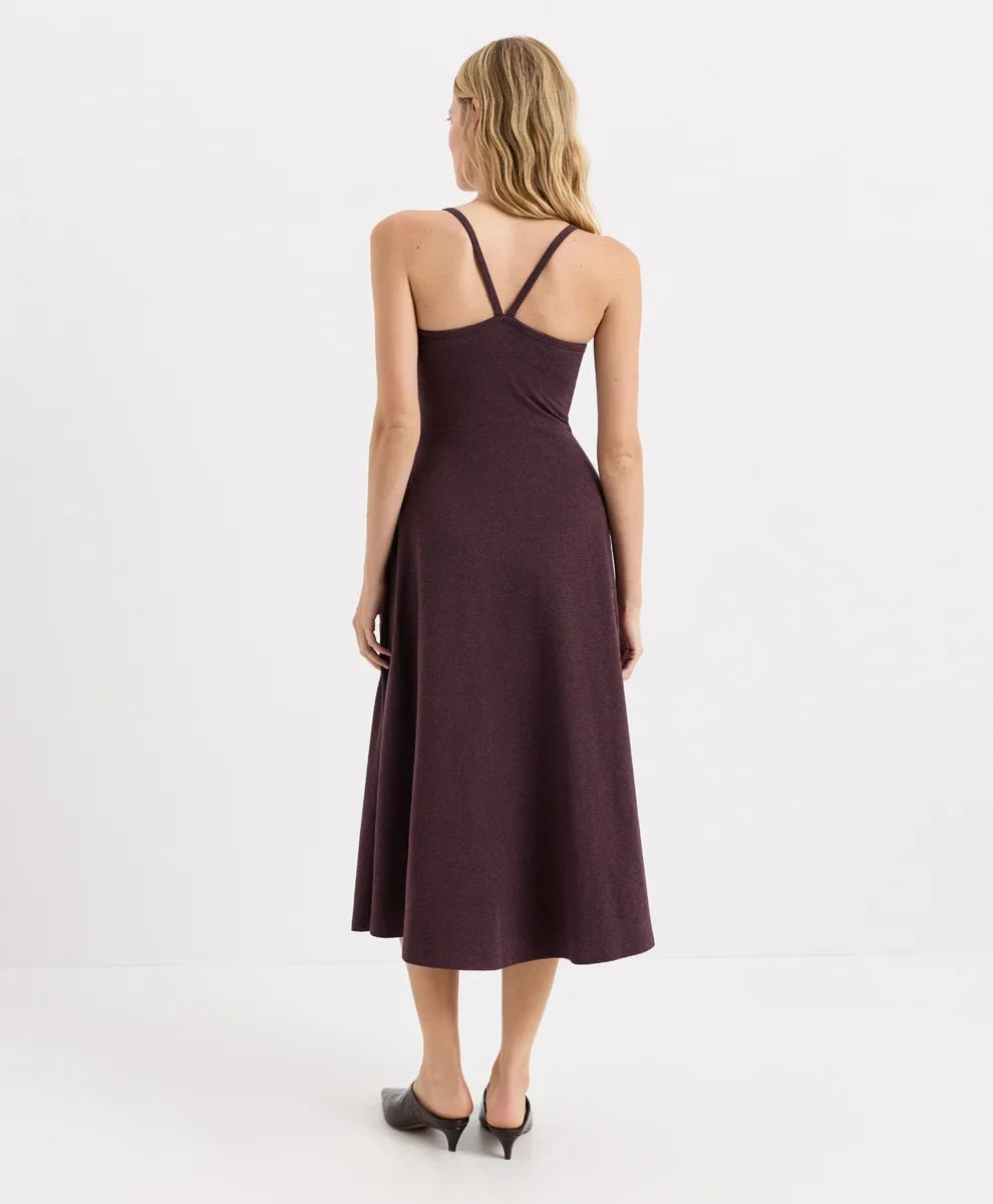 fit & flare midi dress