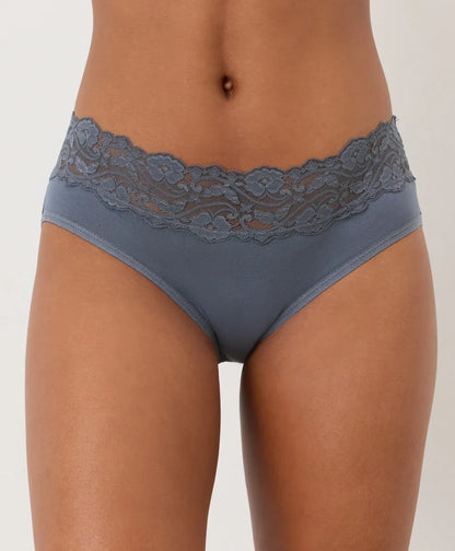 lace waist brief