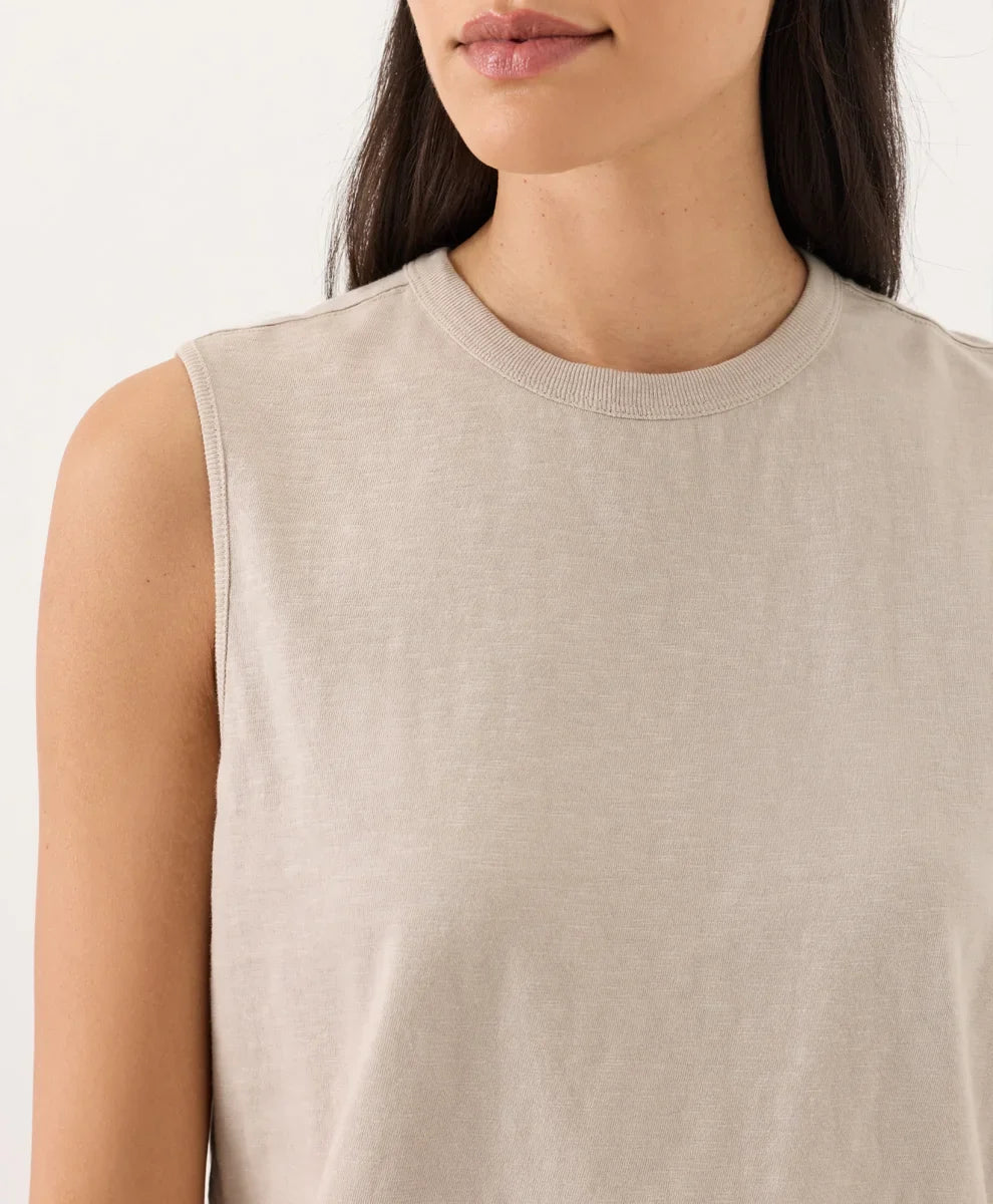 clearance soft-slub essential tank