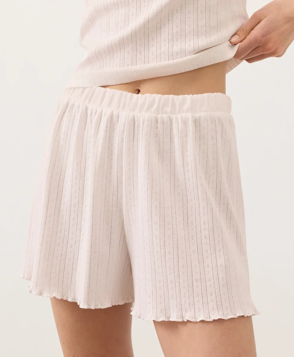 clearance pointelle short