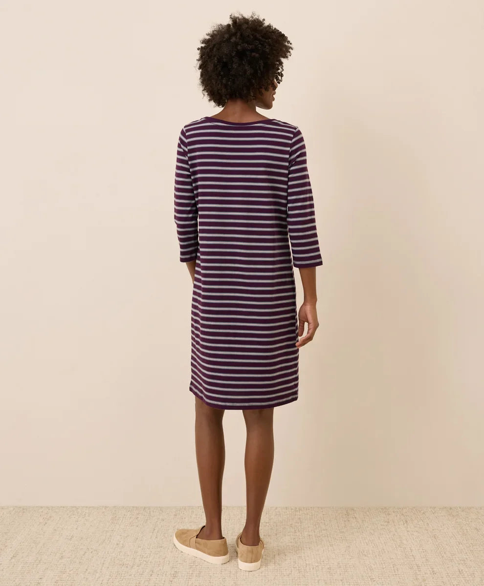 clearance softspun boat neck dress