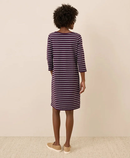 clearance softspun boat neck dress
