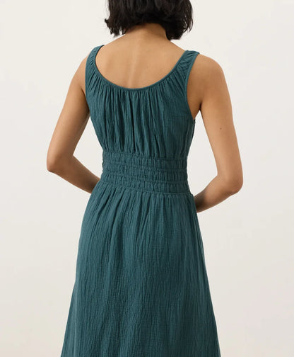 clearance coastal double gauze cami dress