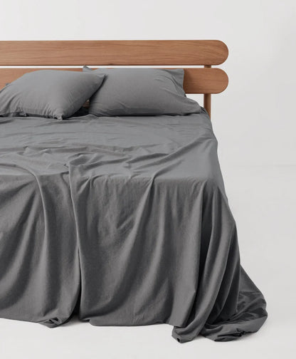 organic favorite tee jersey sheet set