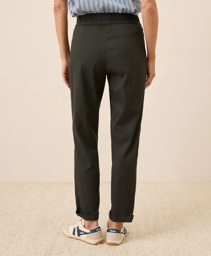clearance daily twill ultra-high rise tapered pant