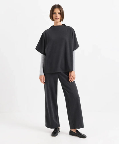 clearance airplane pintuck wide leg pant