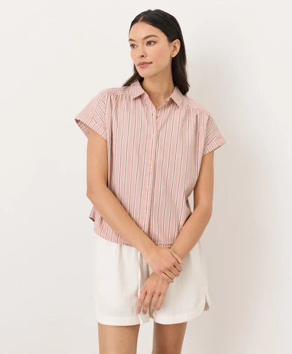 all day poplin easy shirt