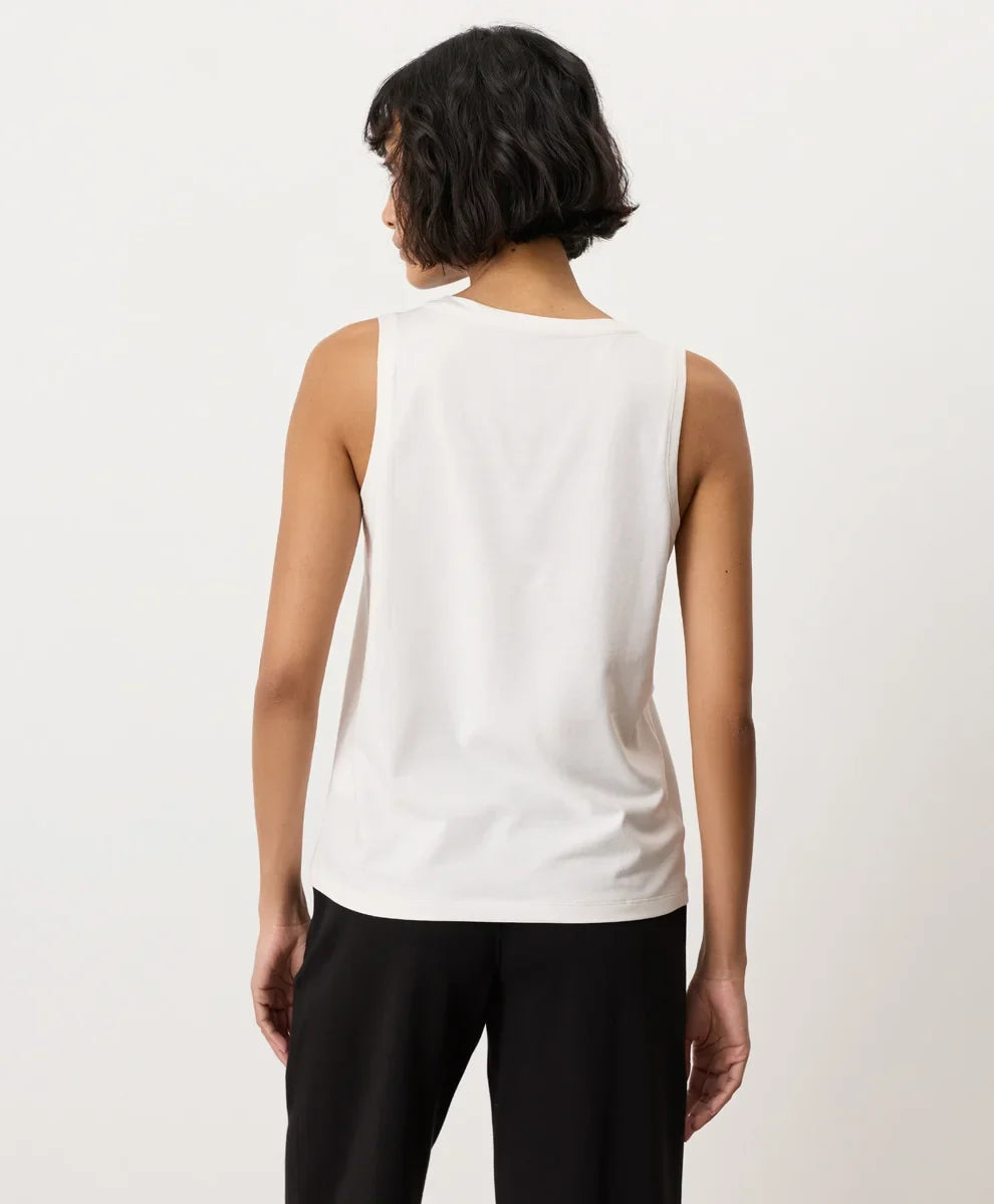 luxe essential scoop neck tank