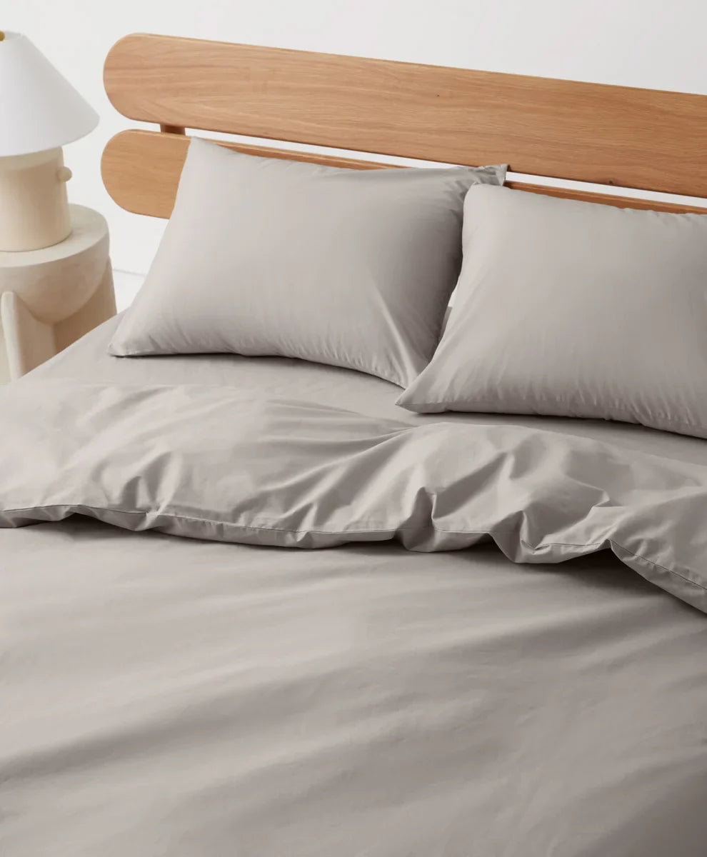 organic room service sateen duvet cover