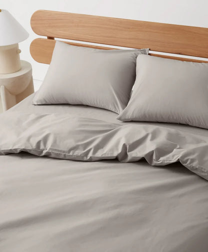 organic room service sateen duvet cover