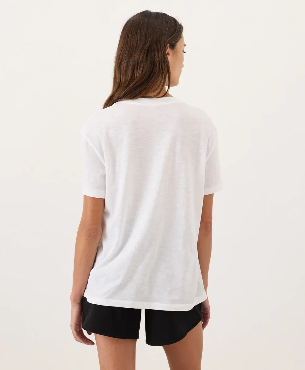 clearance featherweight slub relaxed crewneck tee