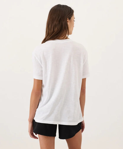 clearance featherweight slub relaxed crewneck tee