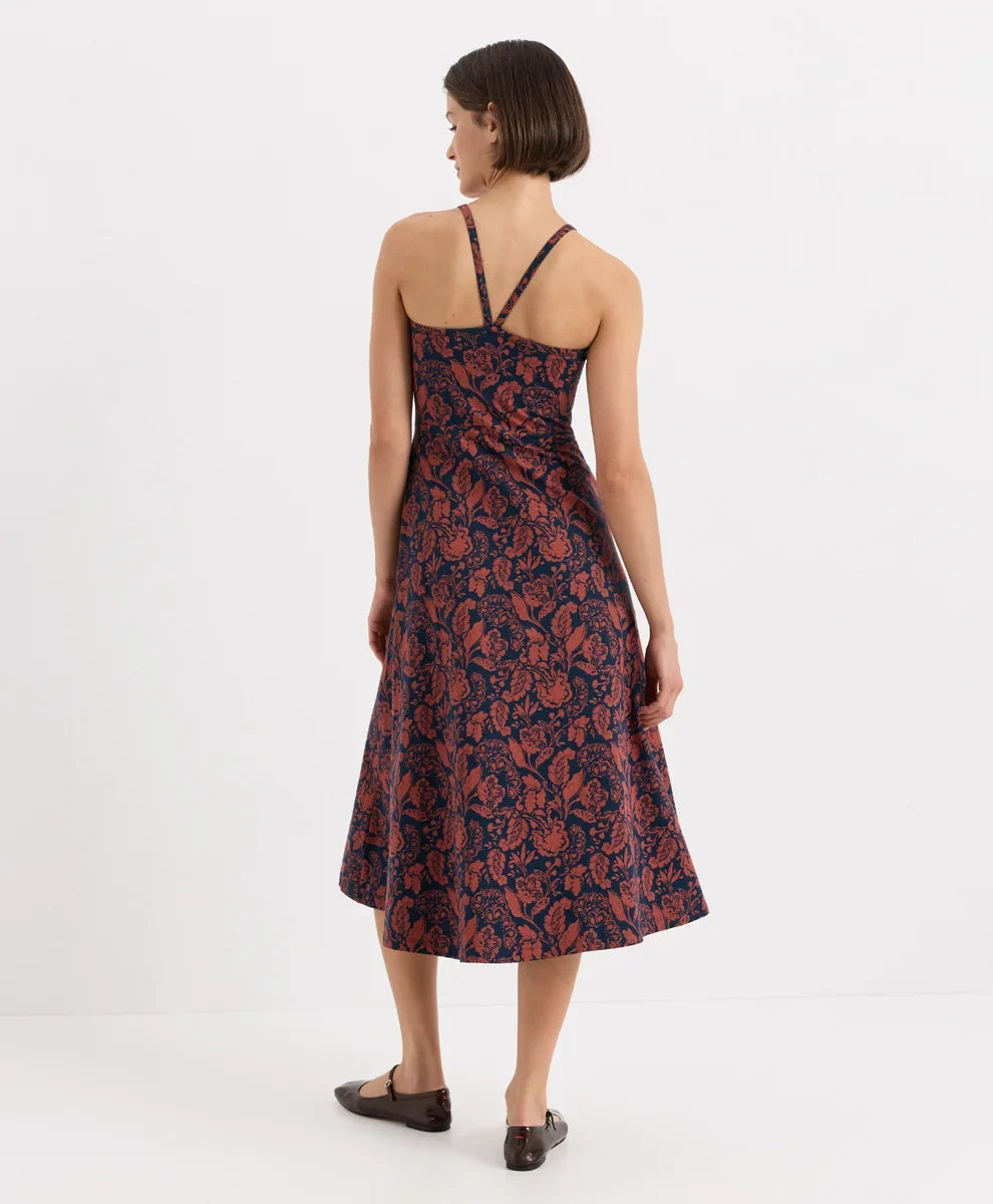 fit & flare midi dress