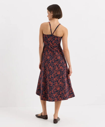 fit & flare midi dress