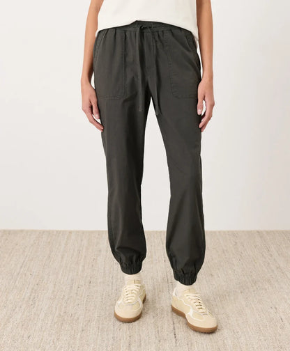 clearance stretch poplin jogger