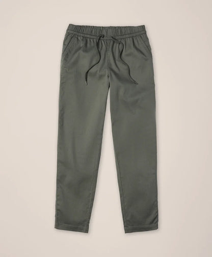 clearance daily twill ultra-high rise tapered pant
