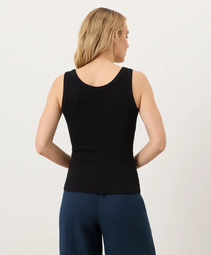perfect rib scoop neck tank