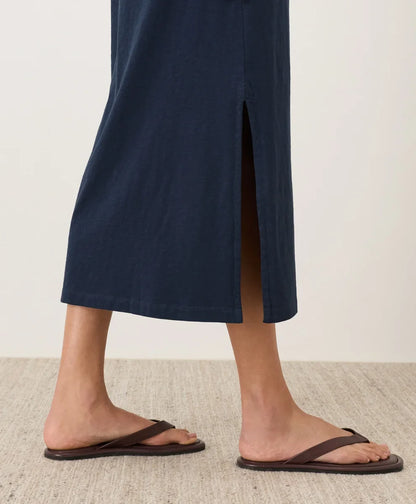 clearance soft-slub essential easy tee maxi dress
