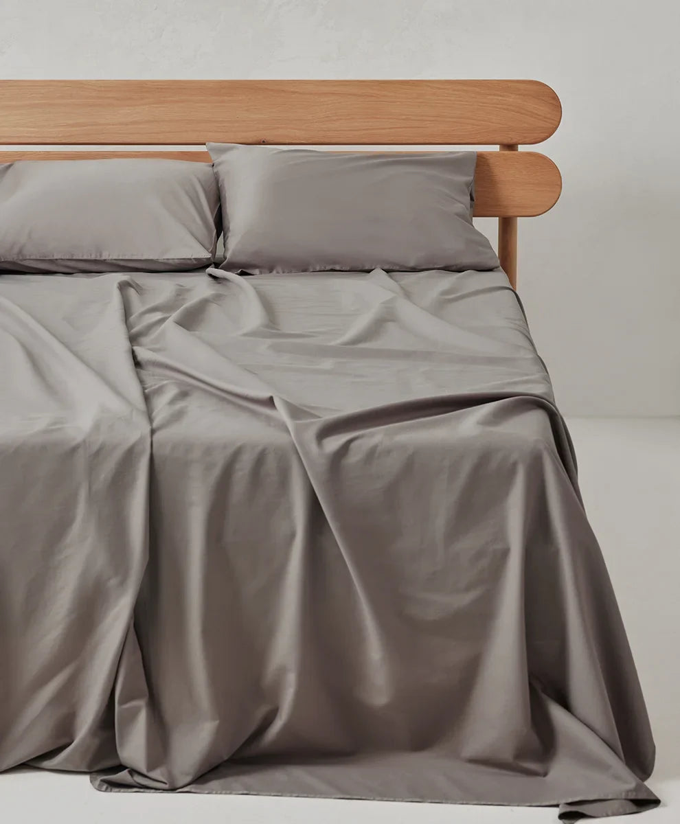 organic room service sateen sheet set
