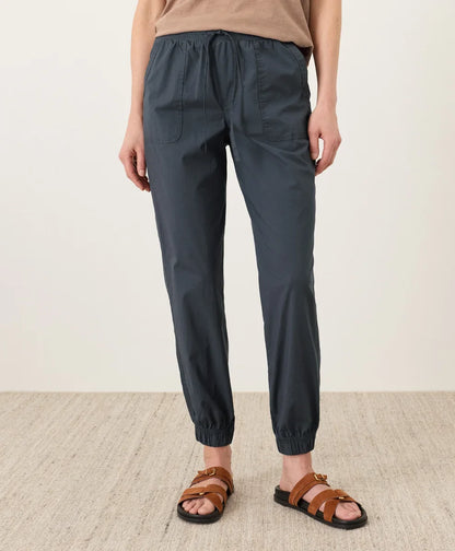 clearance stretch poplin jogger