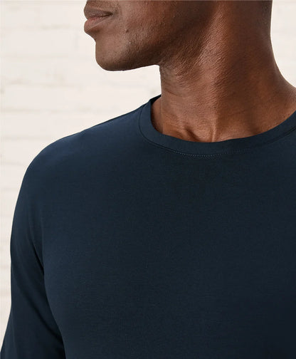 luxe essential slim long sleeve tee