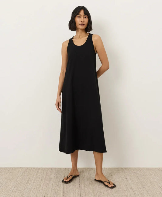 fit & flare relaxed tank dress